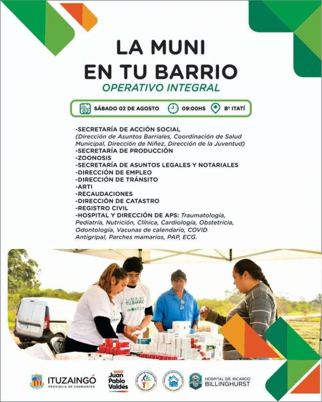 Operativo Integral " La Muni en tu barrio"
